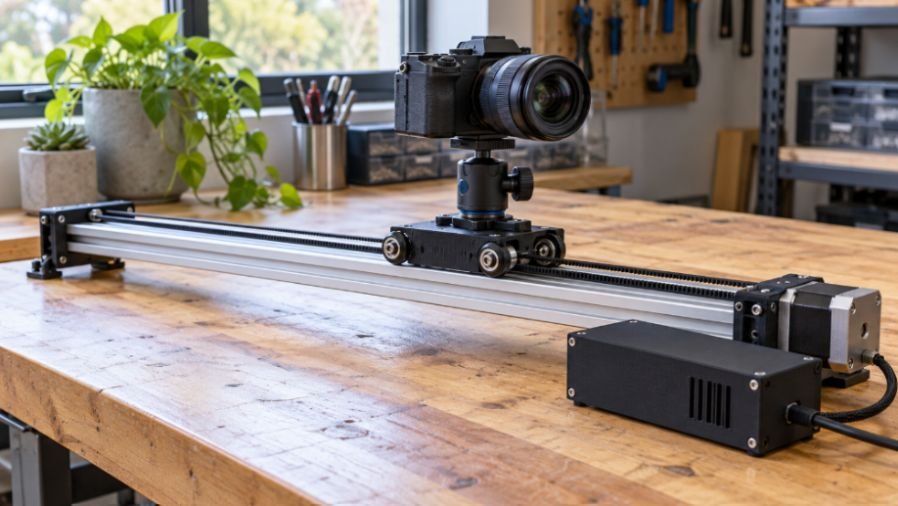 DIY Motorized Camera Slider With 3D Printed Parts Build