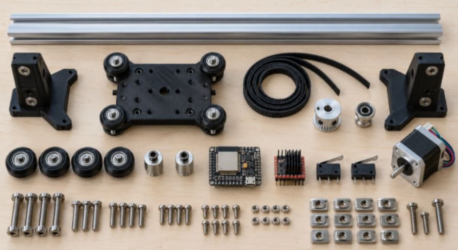 Gather the Hardware and Electronics