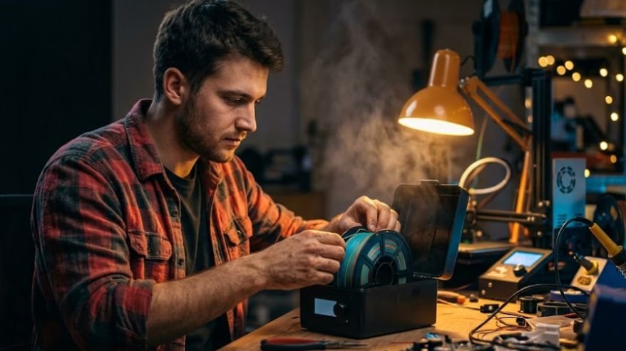 How To Dry 3D Printer Filament Without Guesswork Like a Pro