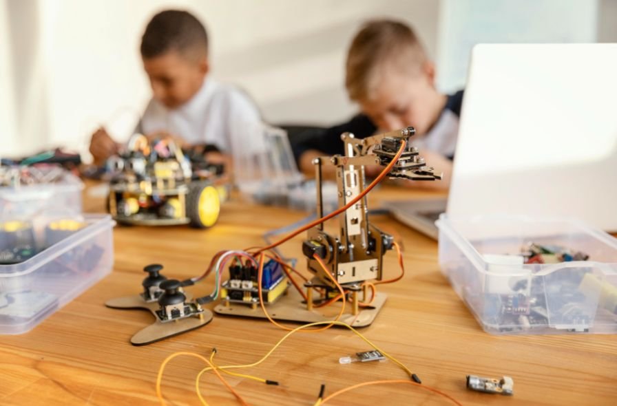 Connect the Motors and Battery