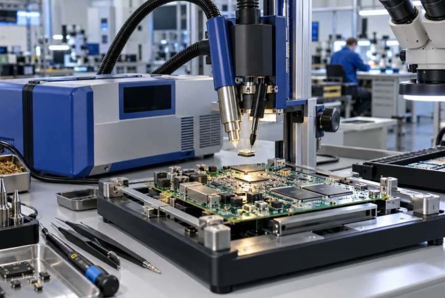 What Station Works Best for 0402, QFN, QFP, and BGA Components