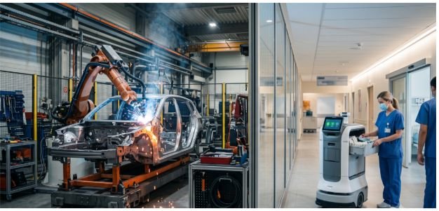 Industrial vs Service Robots: Key Differences Explained