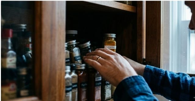 Custom Tiered Spice Racks