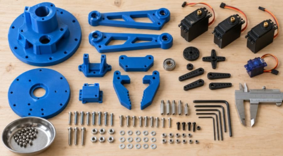 Gather Your Arduino Robotic Arm Components