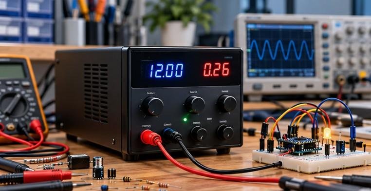 Adjustable Benchtop DC Power Supply Review for Electronics Lab Is It Needed on the Bench
