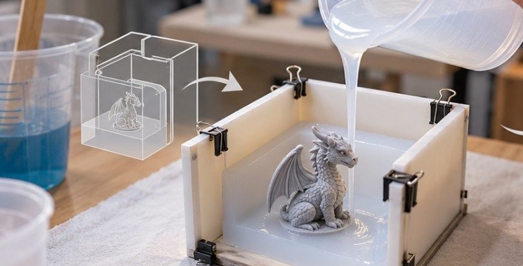 Casting Resin Without Ruining Your New Mold