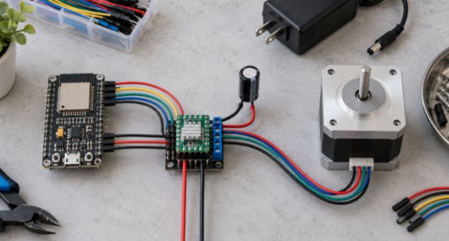 ESP32 A4988 Wiring Give Every Pin a Job