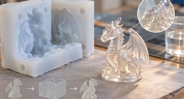 How to 3D Print Custom Silicone Molds for Resin Casting The Practical Workflow