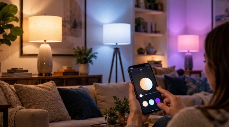 One device can control several bulbs