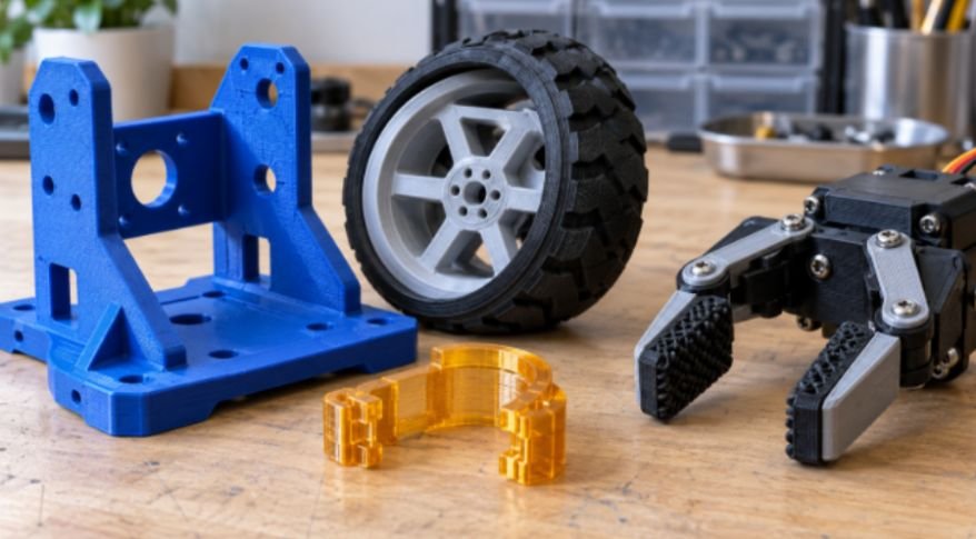 PLA, PETG, and TPU for Functional Robotics Parts