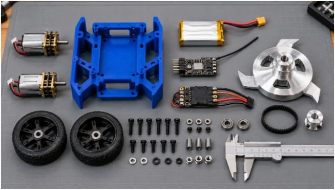Anatomy of a 1-Pound Combat Robot Build