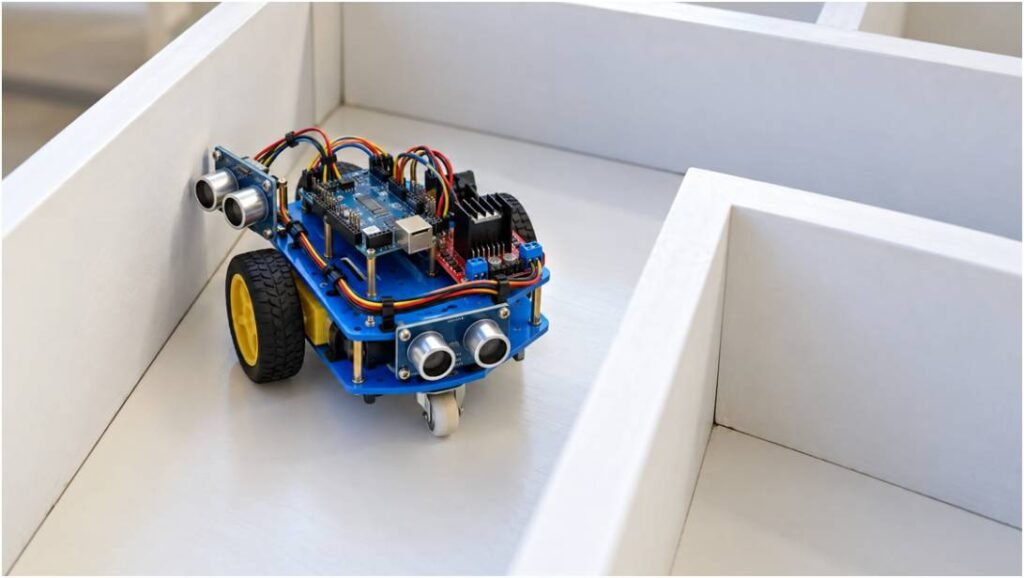Wall-Following Maze Robot: Complete Design, Code, and Tuning Guide