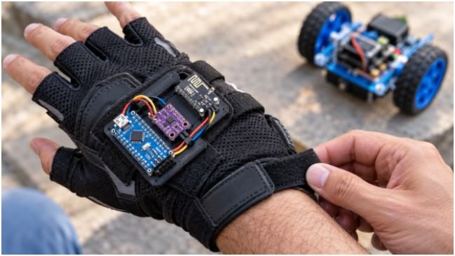 How the Wireless Hand-Controlled Robot Works