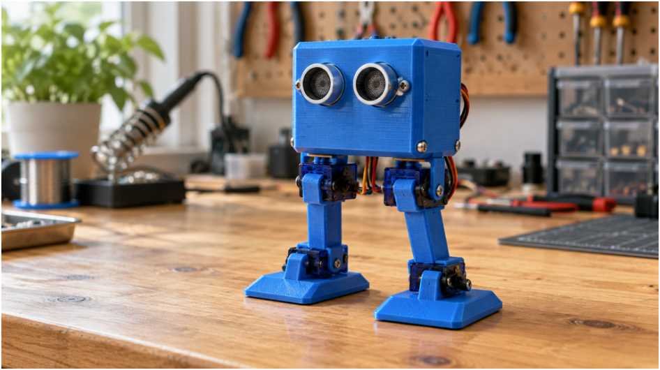 DIY bipedal walking robot: Build and Tune Your First Bot