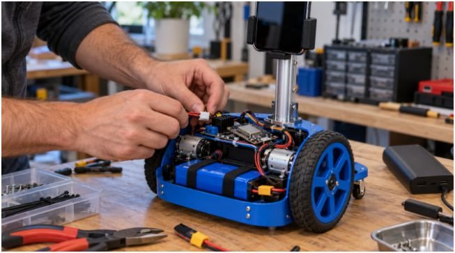 Connect WebRTC Video and Remote Robot Control