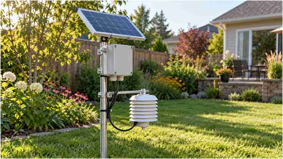 diy solar powered weather station esp32 deep sleep