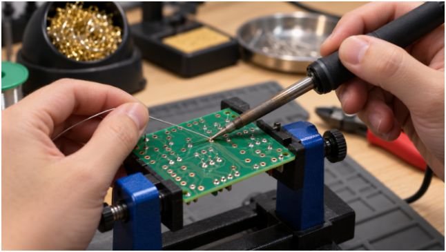 Start With a Temperature-Controlled Soldering Iron