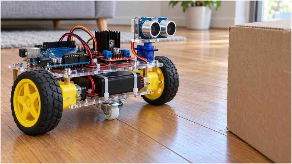 Obstacle Avoiding Robot Using Ultrasonic Sensor and Arduino