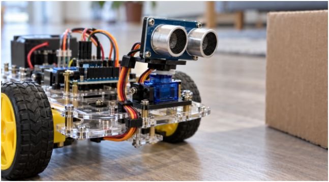 Upload the Arduino Obstacle Avoidance Code