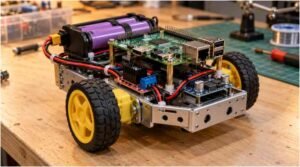 How to Power a Raspberry Pi Robot With 18650 Batteries?