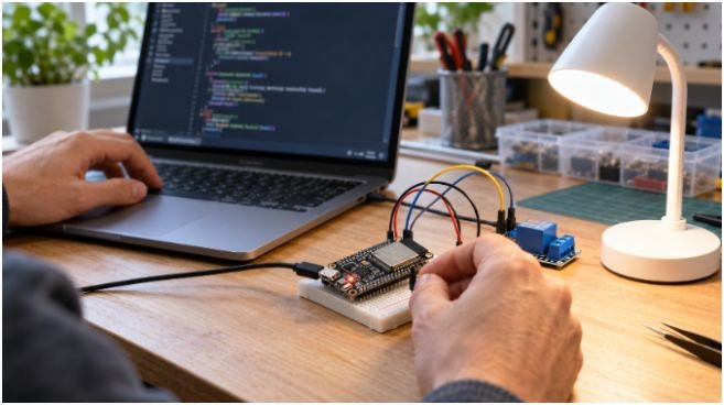 Upload the Arduino IDE Code