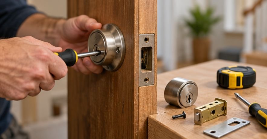 Test the Existing Deadbolt