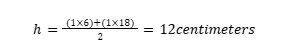 centimeters